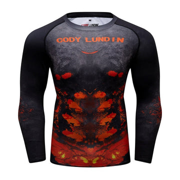Tribal Compression The Pit Elite Long Sleeve Rashguard The Pit Elite Long Sleeve Tribal Compression Rashguard The Pit