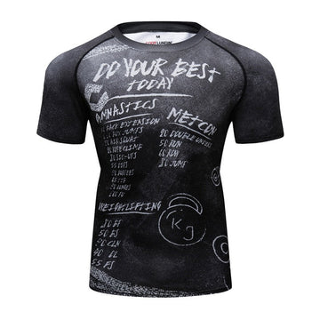Warrior Compression Metcon Wod Elite Short Sleeve Rashguard Warrior Compression Metcon Wod Elite Short Sleeve Rashguard