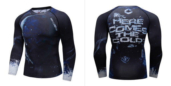 Warrior Compression 'Winter is Coming' Elite Long Sleeve Rashguard