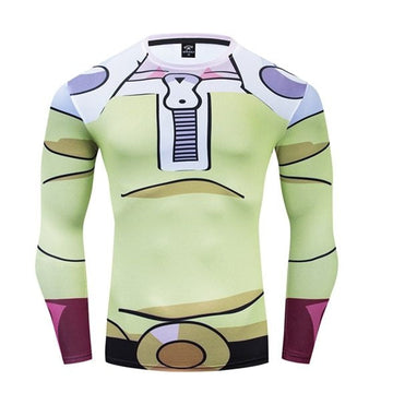 Saitama 2.0 One Punch Man Compression Premium Long Sleeve Rashguard
