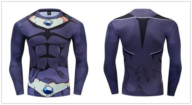 Dragon Ball Z Compression 'Onyx Broly' Premium Long Sleeve Rashguard