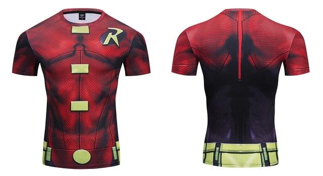 Robin Compression 'Tim Drake' Premium Short Sleeve Rashguard