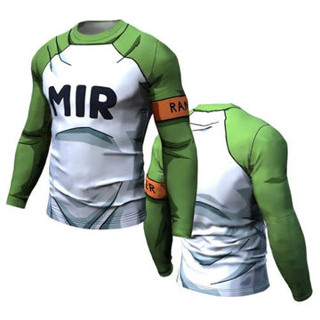 Android Redemption 17 Dragon Ball Z Compression Long Sleeve Rashguard