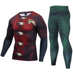 Robin Compression 'Tim Drake | Arkham Knight' Premium Long Sleeve Rashguard Set