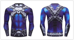 Masters of the Universe Compression 'Skeletor' Premium Long Sleeve Rashguard