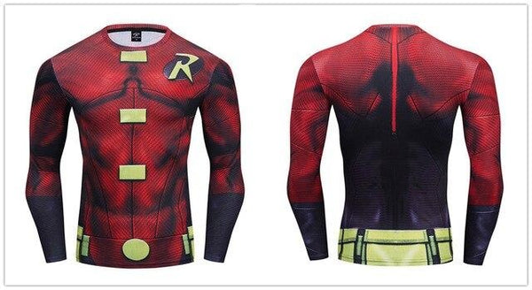 Robin Compression 'Tim Drake' Premium Long Sleeve Rashguard