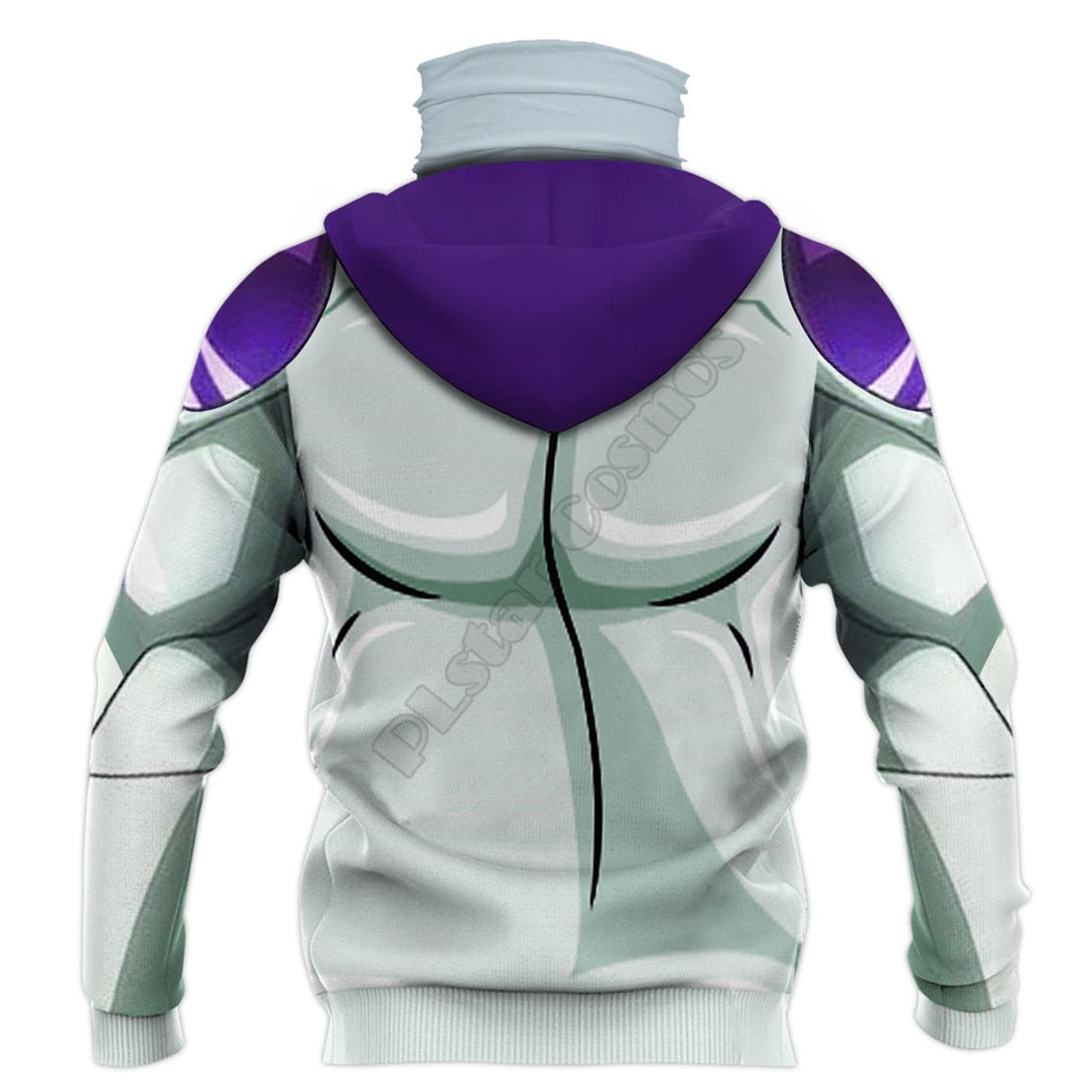 Dragon Ball Z 'Frieza' Pullover Hoodie with Pull-Up Neck