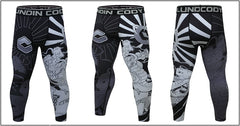 Samurai 'Coy Pond' Compression Leggings Spats
