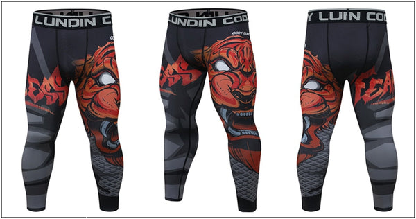 Tiger 'My Jungle' Compression Leggings Spats