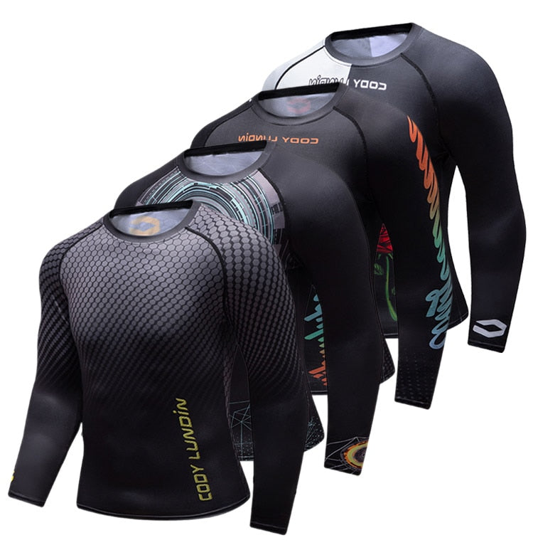 Warrior Compression 'The Net' Elite Long Sleeve Rashguard
