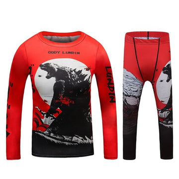 Kids Godzilla 'King of the Monsters' Elite Compression Set