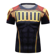 BJJ Rash Guard My Hero Academia 'Onyx Lemillion' Elite Short Sleeve Rashguard