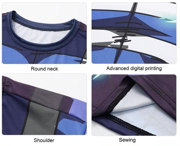 BJJ Rash Guard My Hero Academia 'UA Uniform | Full Cowling' Elite Short Sleeve Rashguard