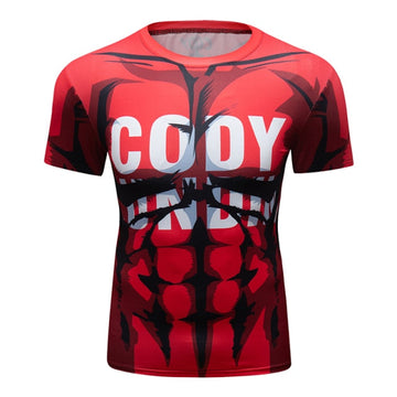 My Hero Academia Plus Ultra Red Elite Short Sleeve Rashguard
