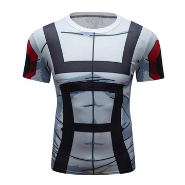 My Hero Academia UA Uniform White Elite Short Sleeve Rashguard