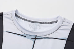 BJJ Rash Guard My Hero Academia 'UA Uniform | White' Elite Long Sleeve Rashguard