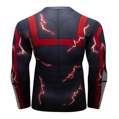 BJJ Rash Guard My Hero Academia Compression 'Onyx UA Uniform' Elite Long Sleeve Rashguard