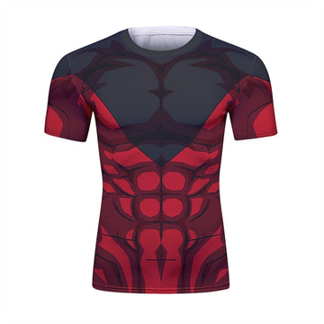 Dragon Ball Z Jiren Short Sleeve Elite Rashguard
