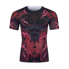 Dragon Ball Z 'Super Saiyan 4 | Onyx Vegeta' Short Sleeve Elite Rashguard