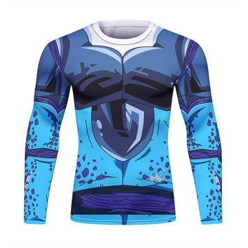 Dragon Ball Z Cell Jr Long Sleeve Elite Rashguard Dragon Ball Z Cell Jr Long Sleeve Elite Rashguard