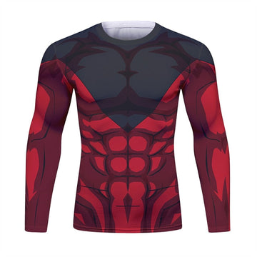 Dragon Ball Z Jiren Long Sleeve Elite Rashguard Dragon Ball Z Jiren Long Sleeve Elite Rashguard
