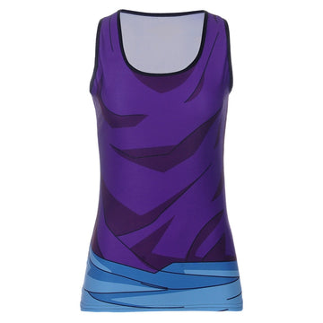 Dragon Ball Z BJJ Rash Guard Womens Tank Top Compression Gohan Compression