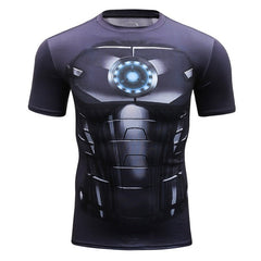 Iron ManCompression 'Iron Man3 | Mark XVIII' Elite Short Sleeve Rashguard