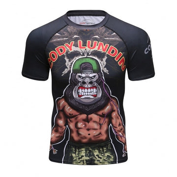 Broly Gorilla Compression Elite Short Sleeve Rashguard