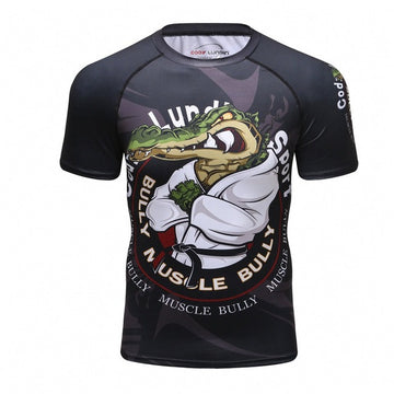 Crocodile Dojo Compression Elite Short Sleeve Rashguard
