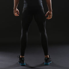 Men's Superman 'Pitch Black' Compression Leggings Spats
