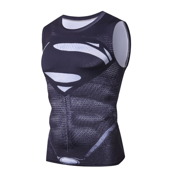 Superman Compression 'Reign of Superman' Tank Top
