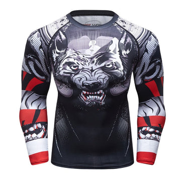 Prey Elite Wolf Compression Long Sleeve Rashguard