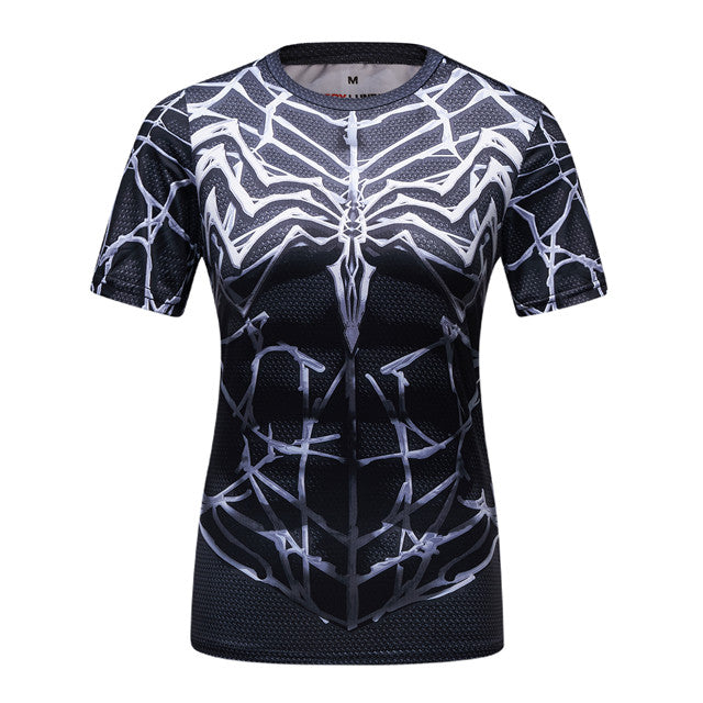 Women's Venom Compression Short Sleeve Rashguard