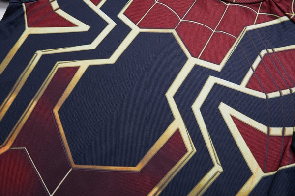 Women's Spider Man Compression 'Iron Spider Man' Short Sleeve Rashguard