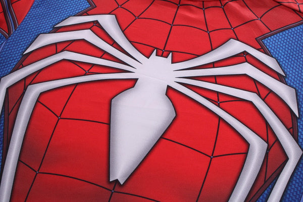 Women's Spider Man Compression 'PS4' Short Sleeve Rashguard