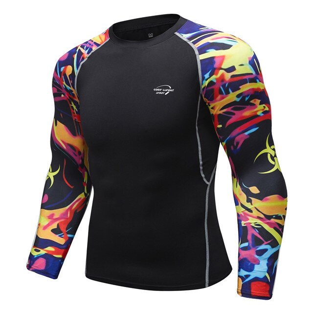 Tribal Compression 'Quarantine' Elite Long Sleeve Rashguard