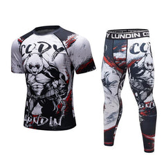 Panda 'Pumped' Elite Compression Short Sleeve Set