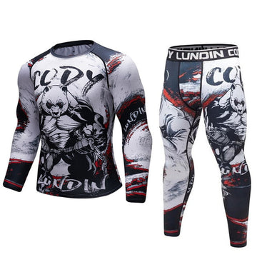 Pumped Panda Elite Compression Long Sleeve Set