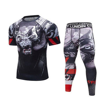 Elite Wolf Prey Compression Short Sleeve Set