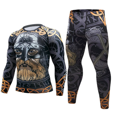 Viking Rashguard Set Elite Compression Long Sleeve