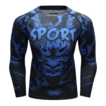 Blue Dragon Compression Elite Long Sleeve Rashguard