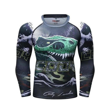 Rashguard T Rex Compression Elite Long Sleeve Rashguard T Rex Compression Elite Long Sleeve