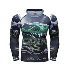 T Rex Compression Elite Long Sleeve Rashguard
