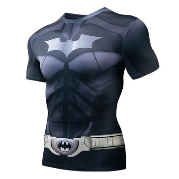Batman Compression Rashguard Batman Begins Short Sleeve