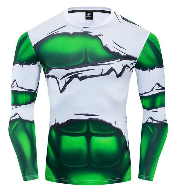 Smash Compression "Torn" Long Sleeve Rashguard