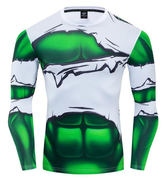 Smash Compression "Torn" Long Sleeve Rashguard