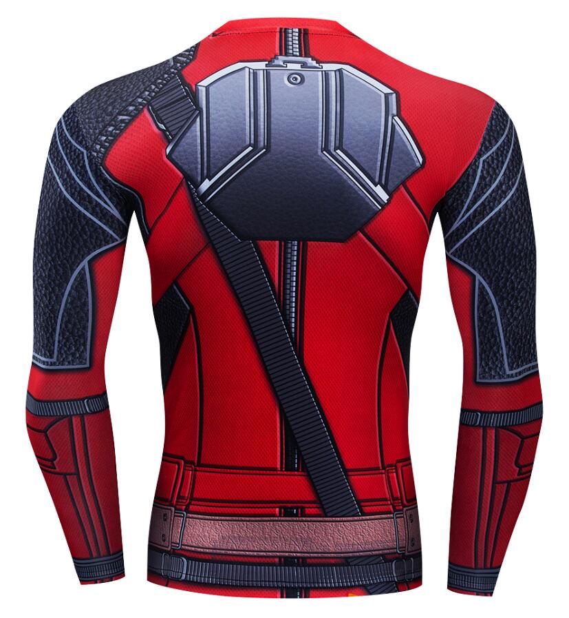 Deadpool Compression "Deadpool" Long Sleeve Rashguard