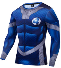 Fantastic Four Compression Long Sleeve Rashguard