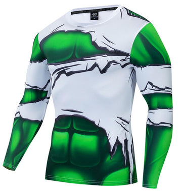 Smash Torn Compression Long Sleeve Rashguard