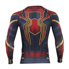 Spider Man Compression 'Far From Home | Iron Spider Man' Long Sleeve Rashguard